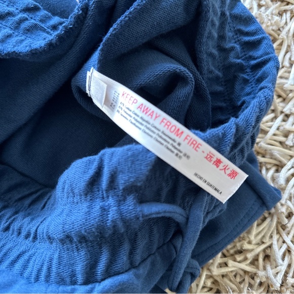 Free People FP Movement Sunny Skinny Sweatpants Size Small Navy - Picture 7 of 9